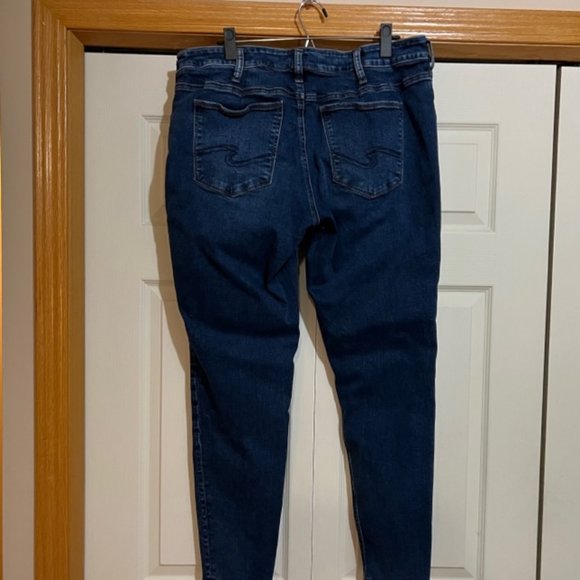 Silver Jeans Women's Skinny Jeans - Dark Blue - Picture 2 of 7